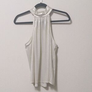 Sunday in Brooklyn Gold 70s Inspired Halter Top